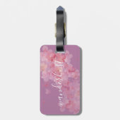 Hübscher Wanderlustangebot | Gepäckmarke Gepäckanhänger (Rückseite vertikal)