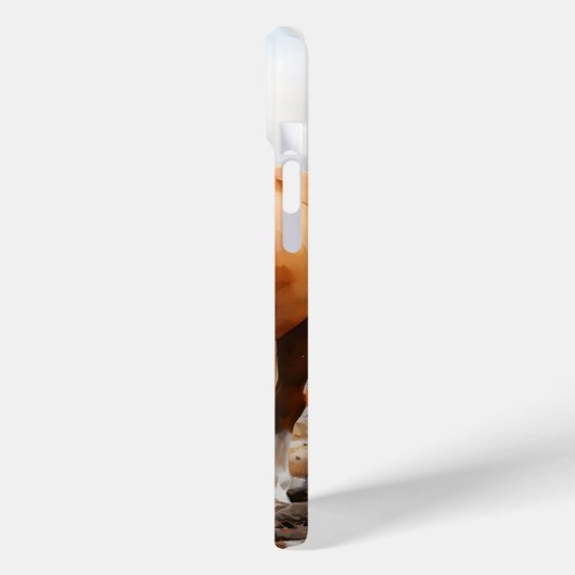 HÜBSCHER WASSERFALL Case-Mate iPhone HÜLLE (Rückseite / Links)