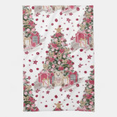 HÜBSCHER WASSERFARBENBAUM MIT TEDY-BÄREN GESCHIRRTUCH (Vertikal)