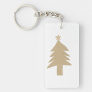 HÜBSCHER Weihnachtsbaum-Schlüsselanhänger Schlüsselanhänger