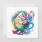 Hübscher Weihnachtskalender für Wasserfarben (Vorderseite)