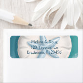 Hübscher, weißer, Aquamariner und blauer Sandstran (Insitu)