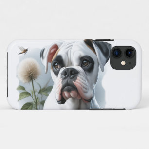 Hübscher weißer Boxerhund in der Natur Case-Mate iPhone Hülle