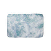 Hübscher Wellenschaum Badematte (Vorderseite)