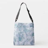 Hübscher Wellenschaum Tragetaschen Mit Langen Trägern (Rückseite)