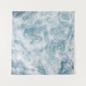 Hübscher Wellenschaum Wandteppich (Vorderseite (Horizontal))