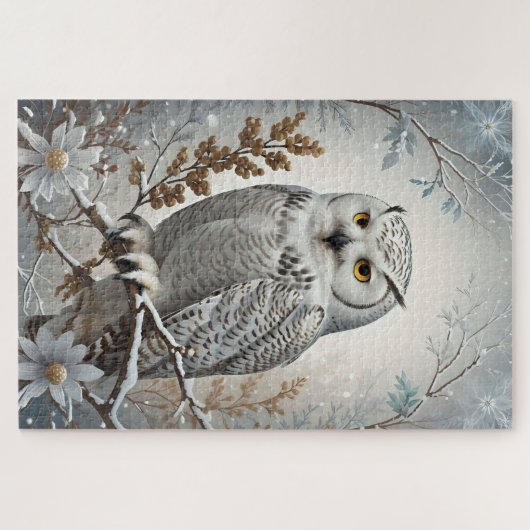 Hübscher Winterschnee Puzzle (Horizontal)