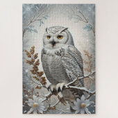 Hübscher Winterschnee Puzzle (Vertikal)