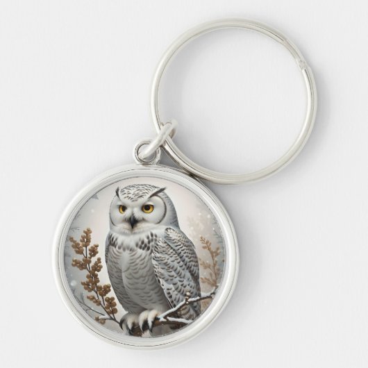 Hübscher Winterschnee Schlüsselanhänger (Vorne)