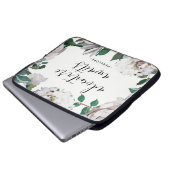 Hübsches Abenteuer mit Namen Laptopschutzhülle (Vorne Knopf)