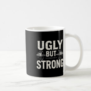 Hübsches, aber starkes Funny Gym Workout Barbell Kaffeetasse