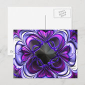 Hübsches abstraktes Design Postkarte (Vorne/Hinten)