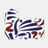 Hübsches abstraktes Muster Geschenkschachtel (Ungefaltet)