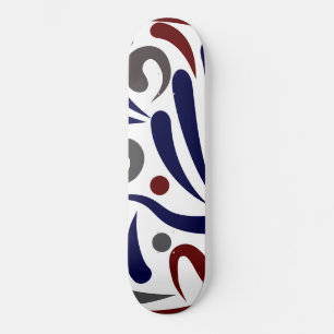Hübsches abstraktes Muster Skateboard