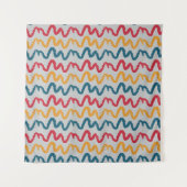 Hübsches Abstraktes Muster Wandteppich (Vorderseite)