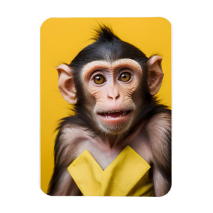 Hübsches Affenportrait Magnet