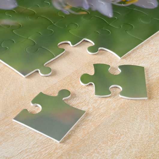 Hübsches Agapanthus Lily Blumengarten Puzzle (Seite)