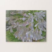 Hübsches Agapanthus Lily Blumengarten Puzzle (Horizontal)