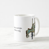 Hübsches Angebot für Karussell-Pferde Kaffeetasse (VorderseiteRechts)