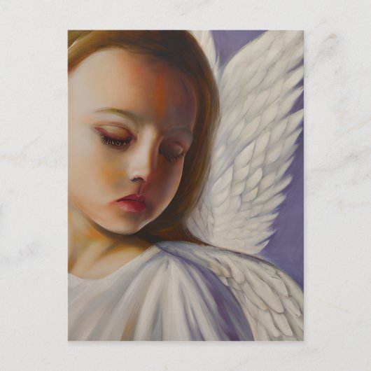 Hübsches Angel-Kind Postkarte (Vorderseite)