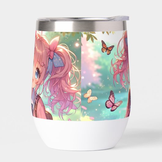 Hübsches Anime-Girl (Links)