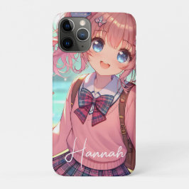 Hübsches Anime-Girl Case-Mate iPhone Hülle