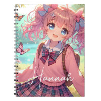 Hübsches Anime-Girl