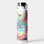 Hübsches Anime-Girl Trinkflasche (Vorne)