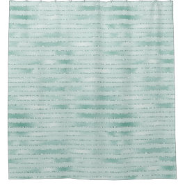 Hübsches Aqua Mint Glitzy Glitzer Duschvorhang