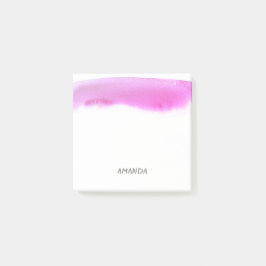 hübsches Aquarelldesign - Sonderanweisung Post-it Klebezettel