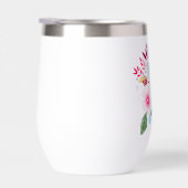 Hübsches Aquarellfarben-Bouquet Monogramm (Rechts)