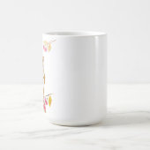 Hübsches Aquarellhörnchen auf einem Zweig mit Beer Kaffeetasse (Mittel)