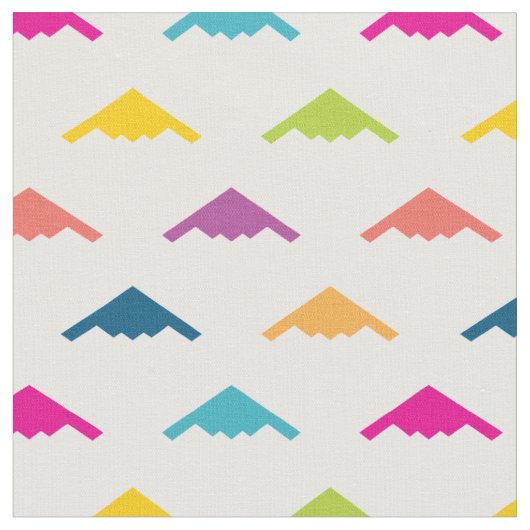 Hübsches B-2 Spirit Stealth Bomber Muster Stoff (Nahaufnahme)