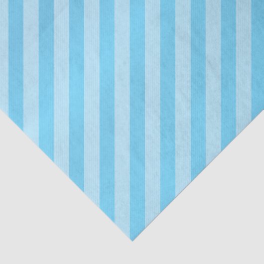 Hübsches Baby-Blau und diagonale Streifen Seidenpapier (Ausschnitt)