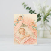 Hübsches Baby Postkarte (Stehend Vorderseite)