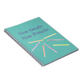 Hübsches Back-to-School-Notebook Notizblock (Rechte Seite)