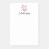 Hübsches Backgebäck Personalisiert Post-it Klebezettel (Vorderseite)