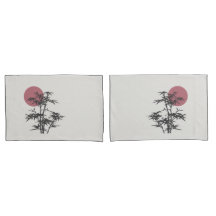 Hübsches Bambus/Moon Pillowcase Set