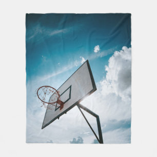 Hübsches Basketballdesign Fleecedecke