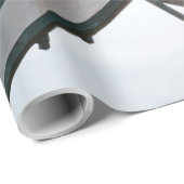 Hübsches Basketballdesign Geschenkpapier (Rolleneckpunkt)