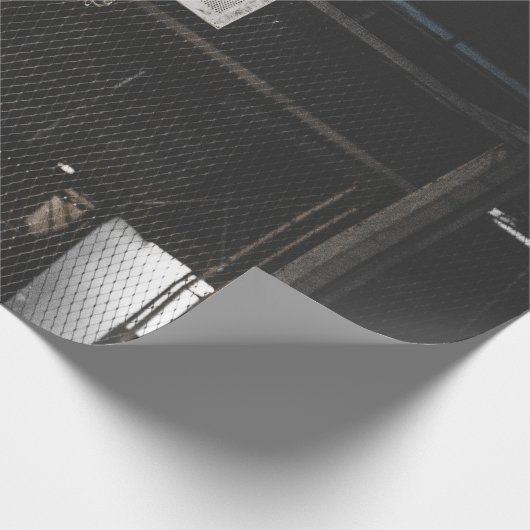 Hübsches Basketballdesign Geschenkpapier (Ecke)