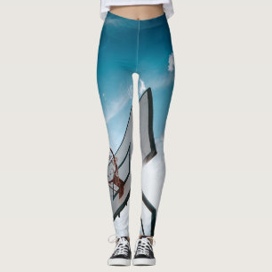 Hübsches Basketballdesign Leggings