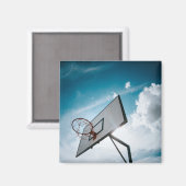 Hübsches Basketballdesign Magnet (Vorderseite/Rückseite)