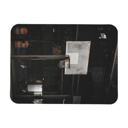 Hübsches Basketballdesign Magnet (Horizontal)