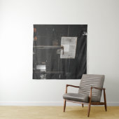 Hübsches Basketballdesign Wandteppich (Beispiel (Horizontal))