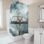 Hübsches Basketballgeschenk Duschvorhang (Beispiel)