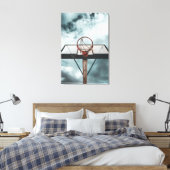 Hübsches Basketballgeschenk Leinwanddruck (Insitu (Schlafzimmer))