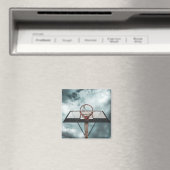 Hübsches Basketballgeschenk Magnet (In Situ (Geschirrspüler))