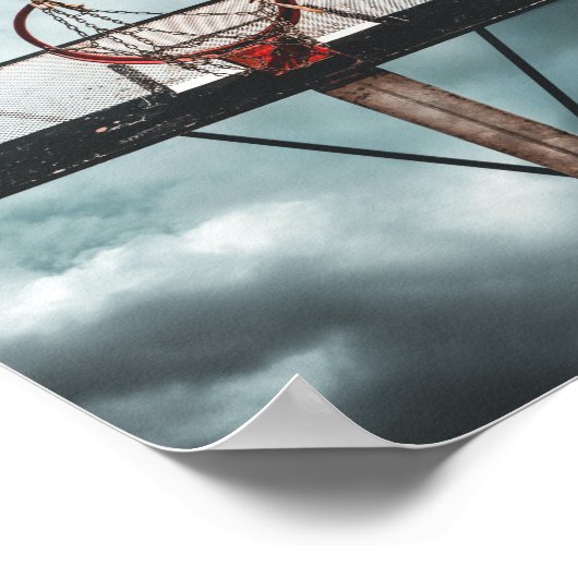 Hübsches Basketballgeschenk Poster (Ecke)