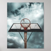 Hübsches Basketballgeschenk Poster (Vorne)